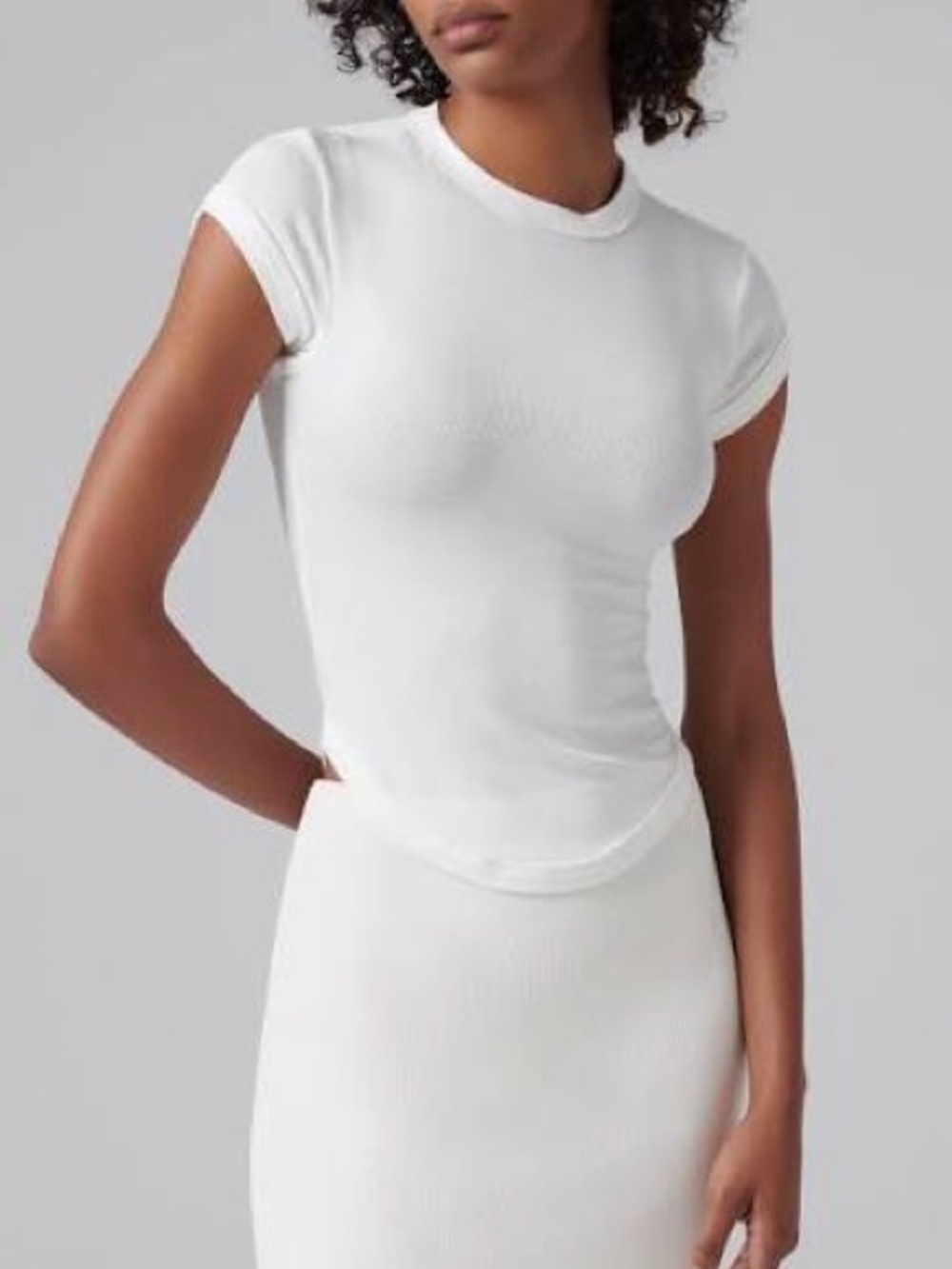 The Line by K Lavi Baby Cap Sleeve T-Shirt XL